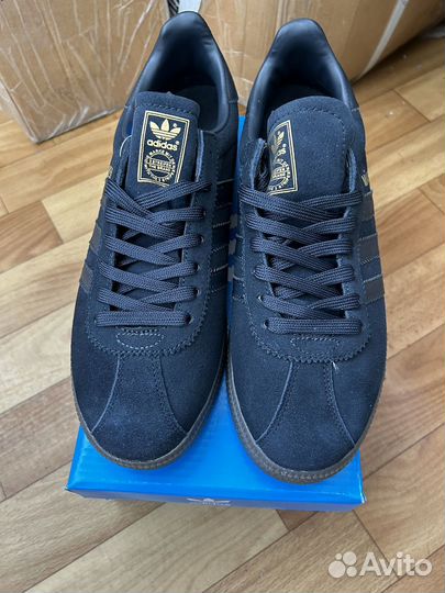 Кроссовки adidas munchen navy замш синие 42