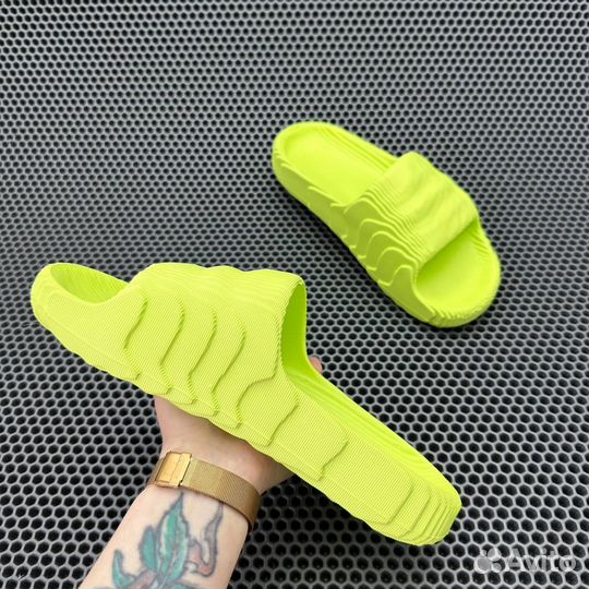 Adidas Adilette 22 Slides 'Solar Yellow