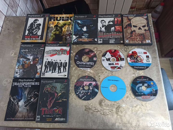 Sony playstation 2 диски