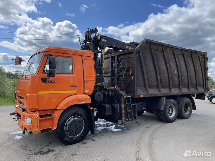 КамАЗ 65115 с КМУ, 2017