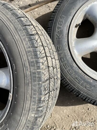 R16 Amtel K-187 Баргузин-2 215/65, PCD 5x100 DIA 38