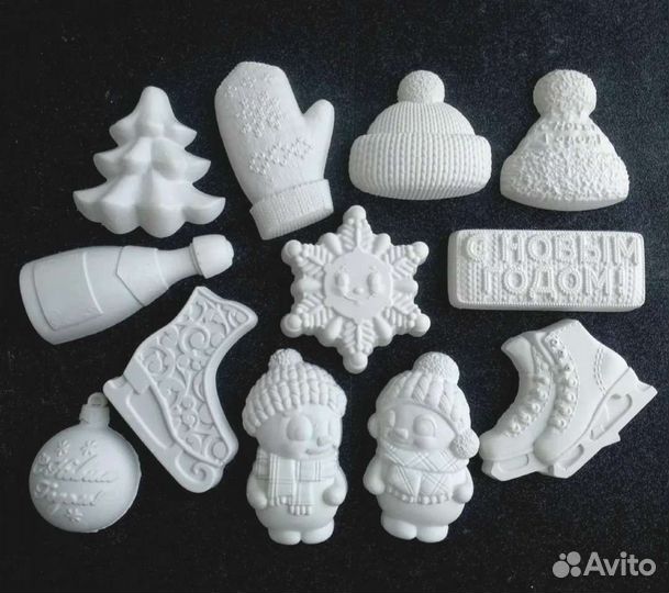 Гипсовые фигурки для раскрашивания