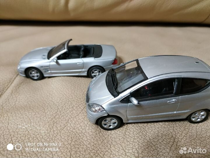 Модели Mercedes-benz 1/43. 2 шт