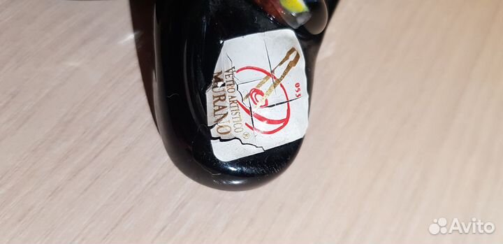 Клоун муранское стекло 18 см новый