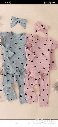 Комплект боди,штанишки,повязка на голову.детский