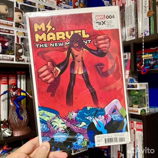 Комплект комиксов «Ms.Marvel» (#1-4)