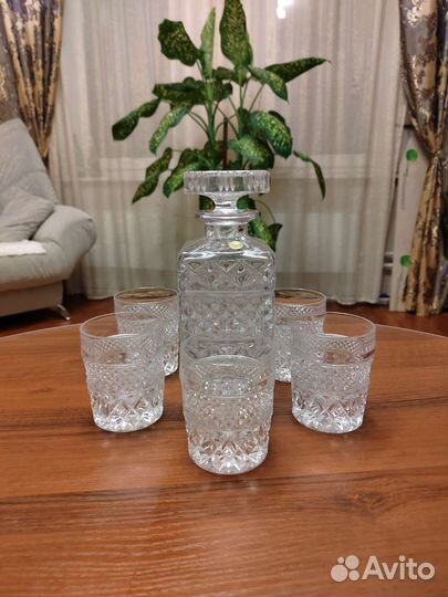 Графин хрустальный богемия