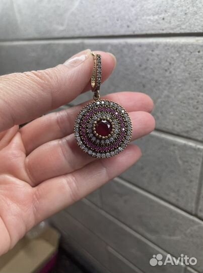 Серьги, кольцо, подвеска