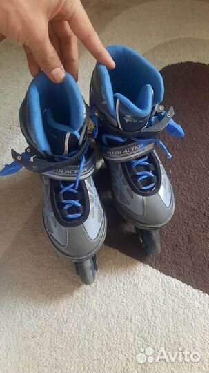 Роликовые коньки детские раздвижные