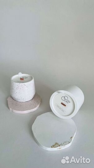 Ароматическая свеча в наборе