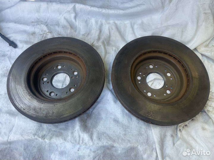 Тормозные суппорта + диски toyota celsior ucf21