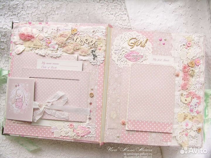 Фотоальбом на 3хлетие для девочки