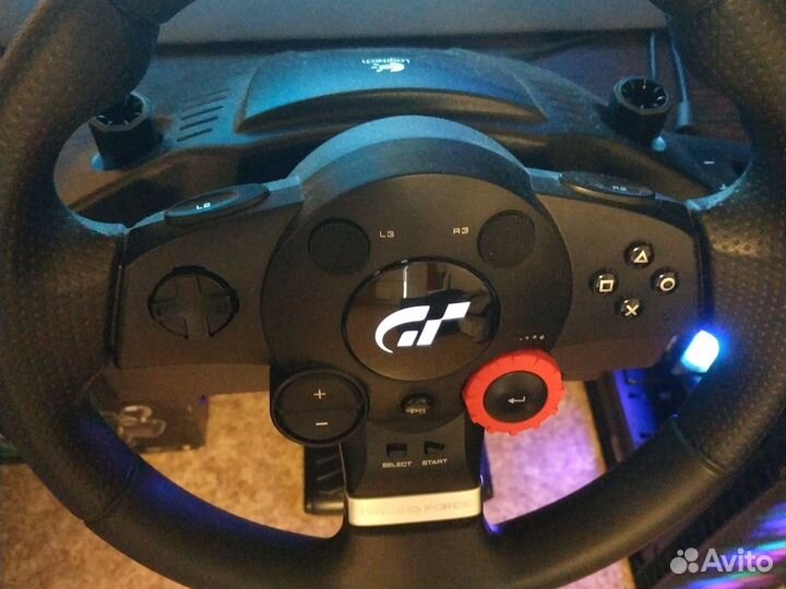 Руль logitech driving force gt