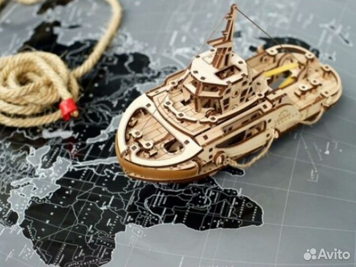 3D-пазл UGears Буксир