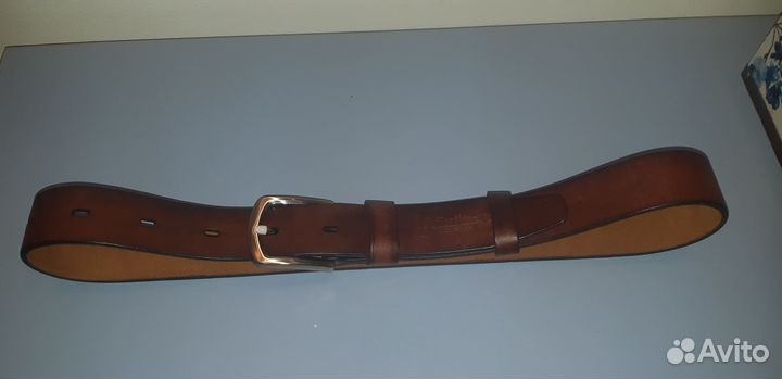 Ремень ручной работы кожаный 40мм