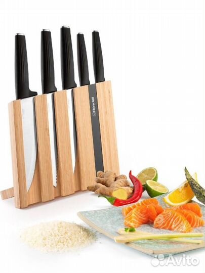 Набор из 5 ножей в блоке Craft Rondell
