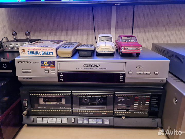 Видео магнитофон panasonic nv-mv21