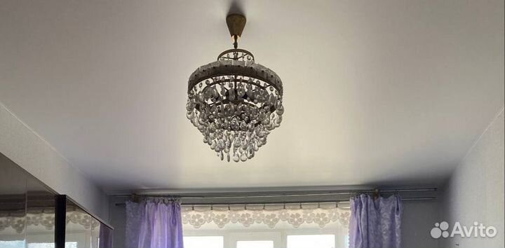 Люстра хрустальная