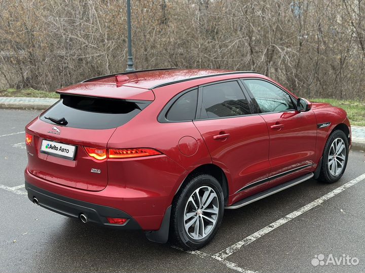 Jaguar F-Pace 3.0 AT, 2016, 196 000 км