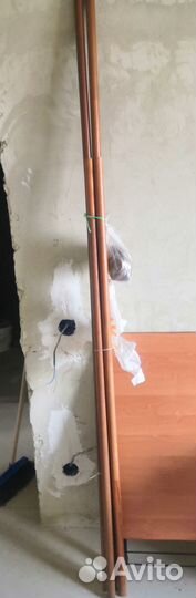 Гардины двухрядные деревянные