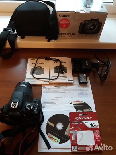 Фотоаппарат canon eos 1200d