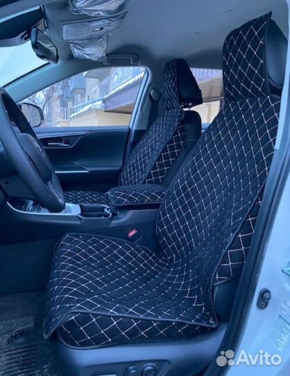 Накидки на сиденья из алькантары