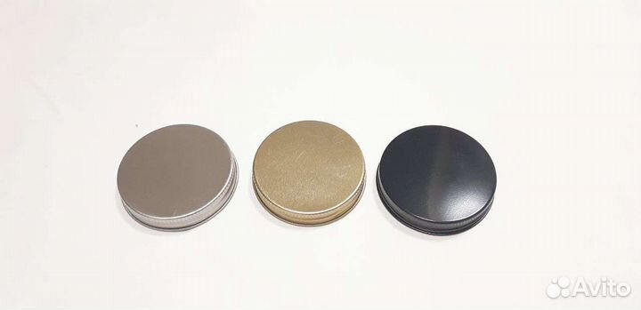 Янтарные стеклянные баночки для свечей 100 мл