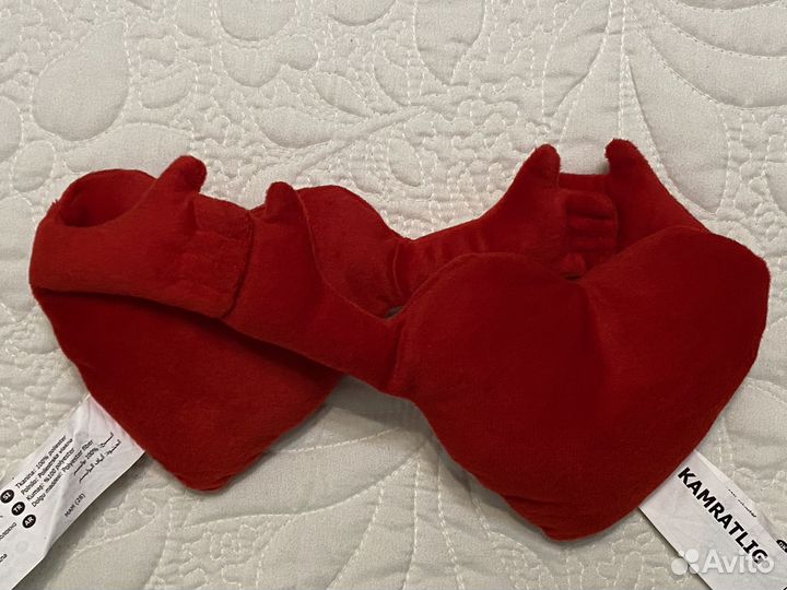 Мягкая игрушка сердце с ручками Икеа