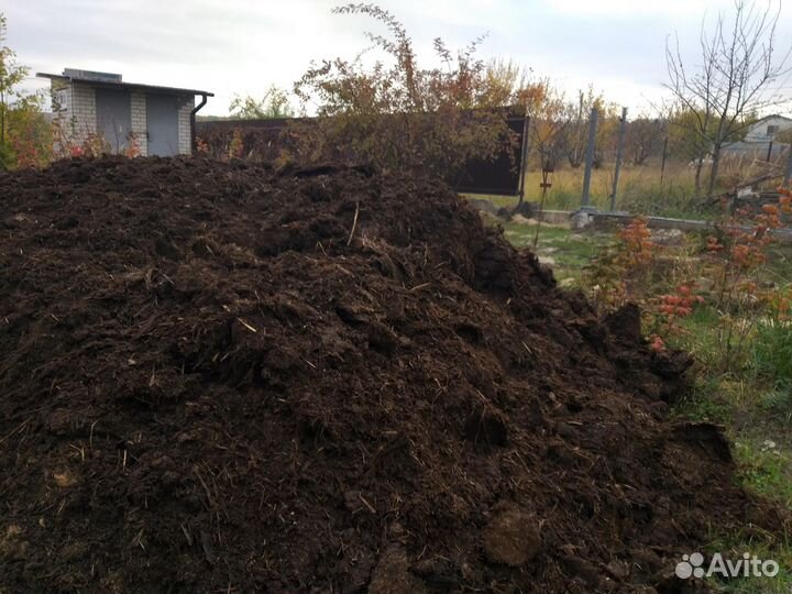 Навоз перегной в мешках