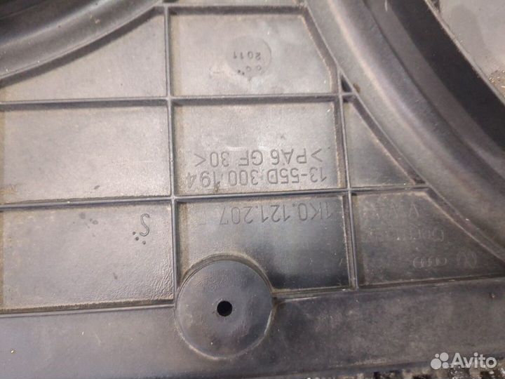 Вентилятор радиатора Skoda Octavia (A5), 2011