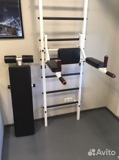 Усиленная Шведская стенка для силовых упражнений