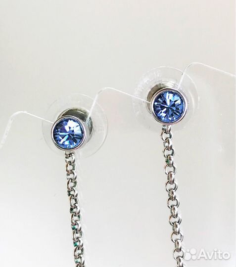 Серьги Трансформеры Swarovski Оригинал Подвеска