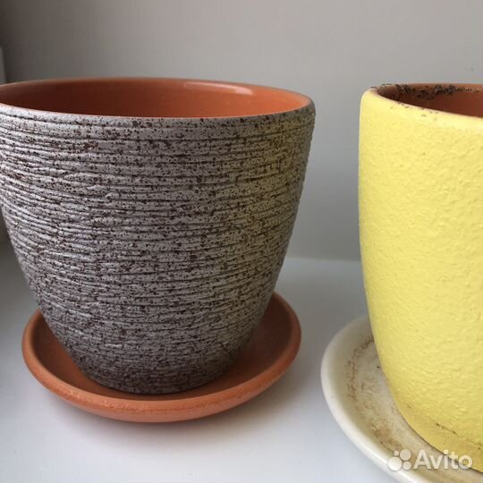 Керамические горшки для цветов рассады Икея