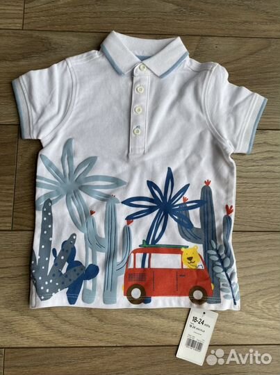 Рубашка mothercare новая 92-98