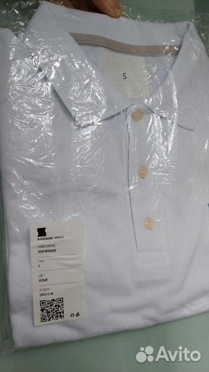 Футболка поло. New Унисекс