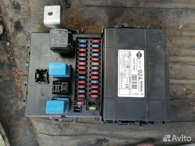 Панель предохранителей нисан примера п11