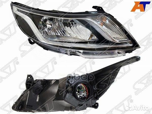 Фара с эл/кор Kia Rio 11-14 Правая (Китай)