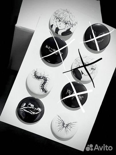 Аниме значки