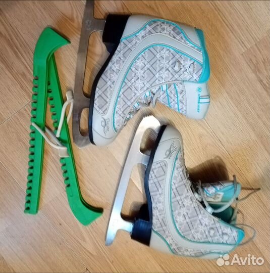 Коньки фигурные, б/у