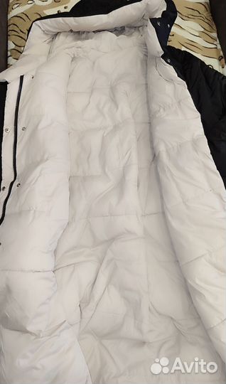 Зимний пуховик двусторонний