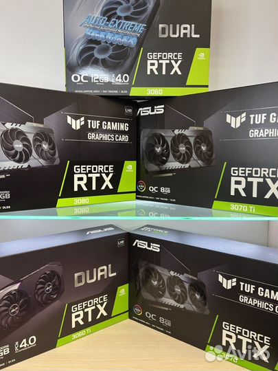 Asus RTX 4070/4080/4090/3050/3060/3070 Ti