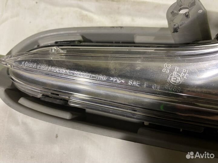 Фара противотуманная левая Hyundai Solaris I (2010