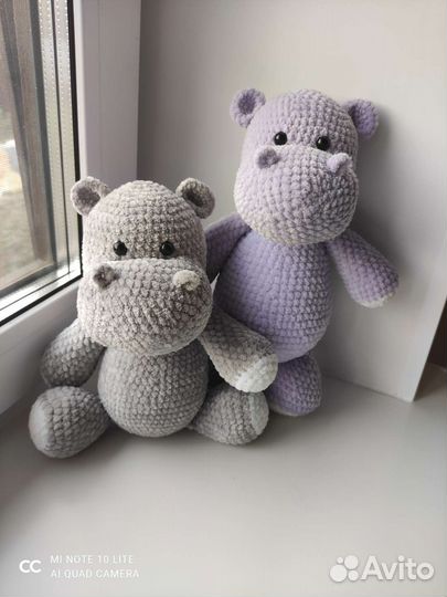 Игрушка бегемот