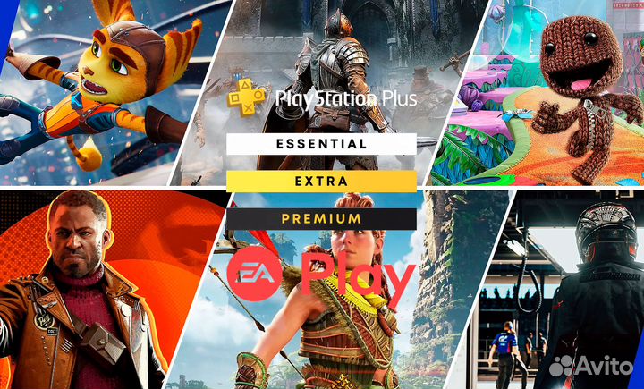 Подписка PS Plus EA Play Игры PS4 PS5
