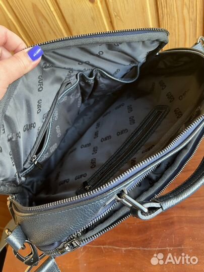 Сумка натуральная кожа мужская