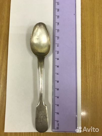 Чайная ложка серебро 84 проба