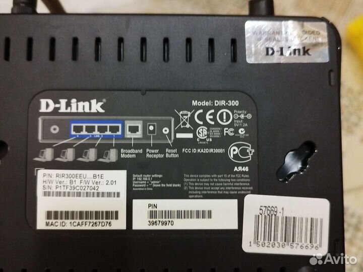 Роутер D-Link Dir-300