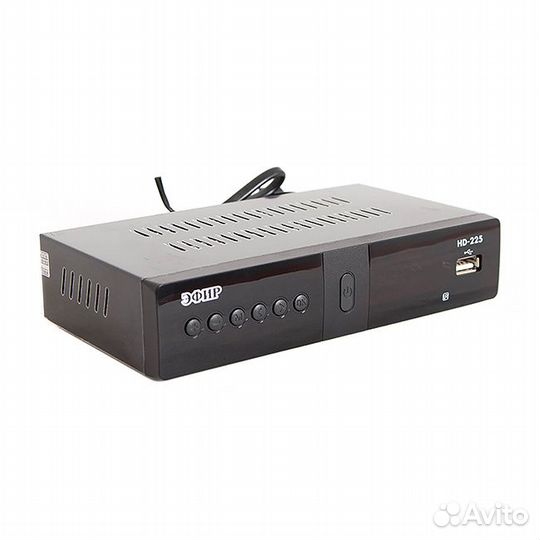 Ресивер эфирный (приставка тв) DVB-T2 HD HD-225, м