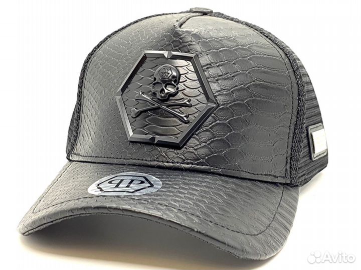 Кепка Philipp Plein (Филипп Плейн) цвет чёрный