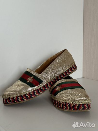 Эспадрильи Gucci